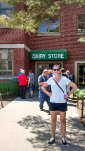 Stopping by the MSU Dairy Store for some frozen treats