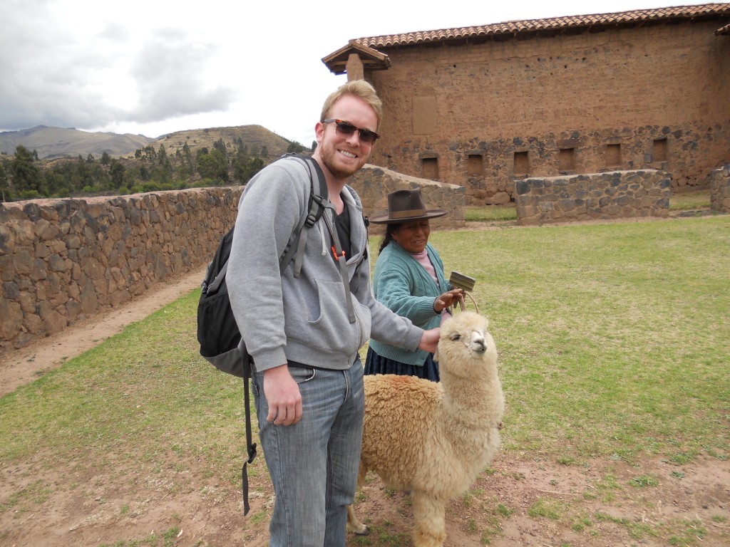 Brandon and Alpaca