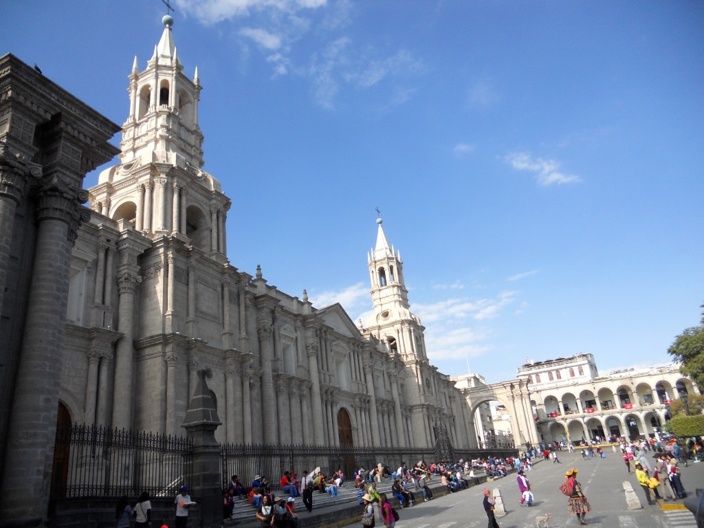 Plaza de Armas in Arequipa